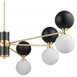 ERBA LAMPA WISZĄCA ERB-ZW-8(N)CB NIKIEL  KUTEK